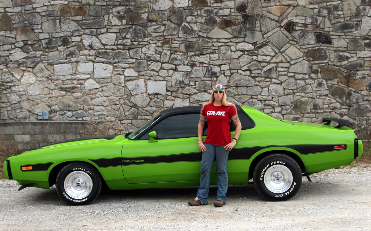 Street Feature: Chris Gibbany And Her 1974 Dodge Charger