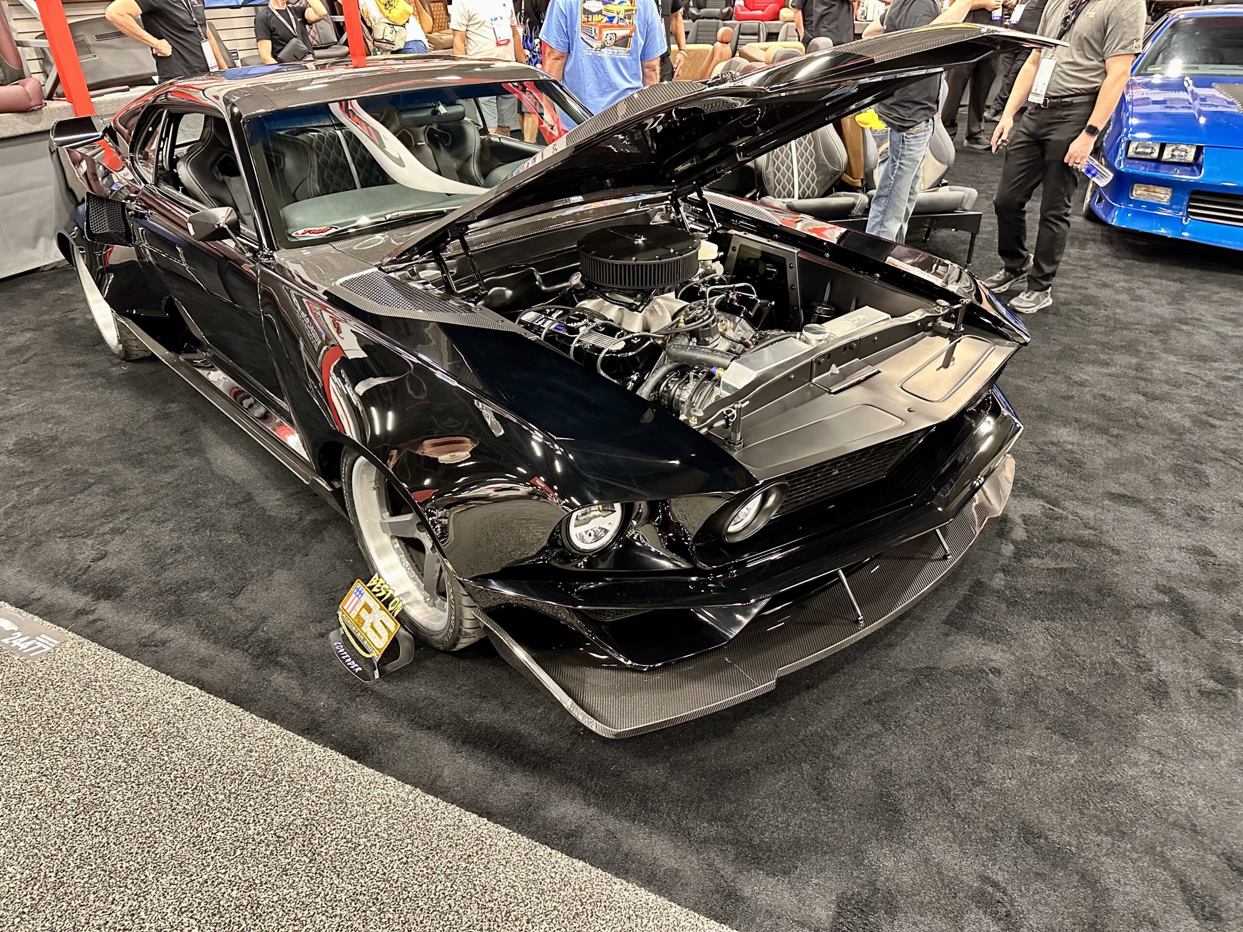 SEMA 2025: Trick Rides Scorched Widebody Mustang At TMI