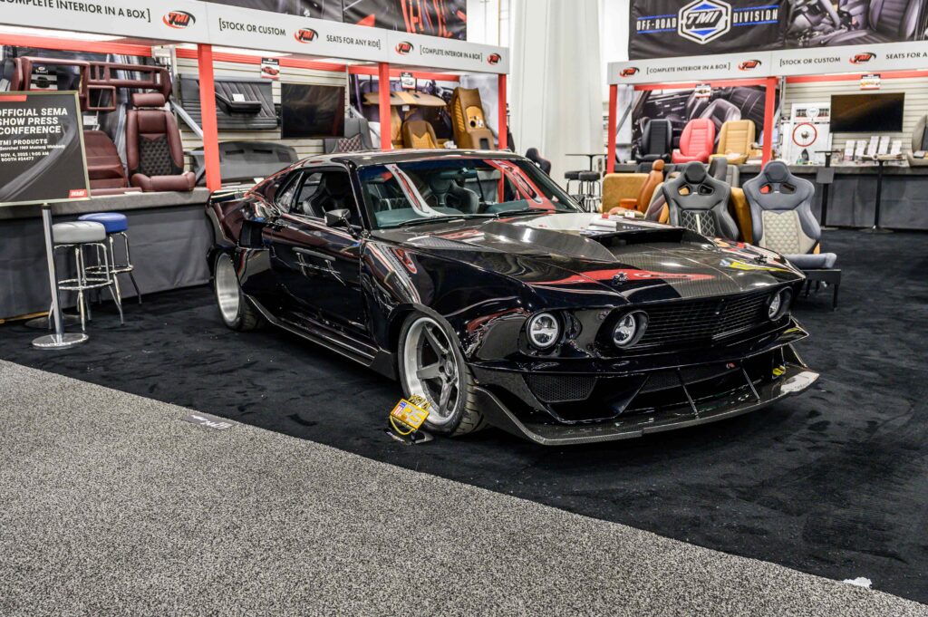 All-Carbon Scorched 1969 Mustang
