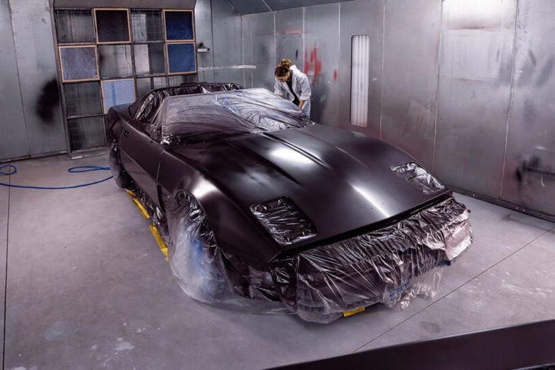Museum Restores Rare 1993 Black Rose Corvette ZR-1