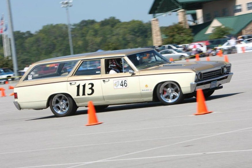 Video: Autocrossing '67 Chevelle Station Wagon Redefines Its Role