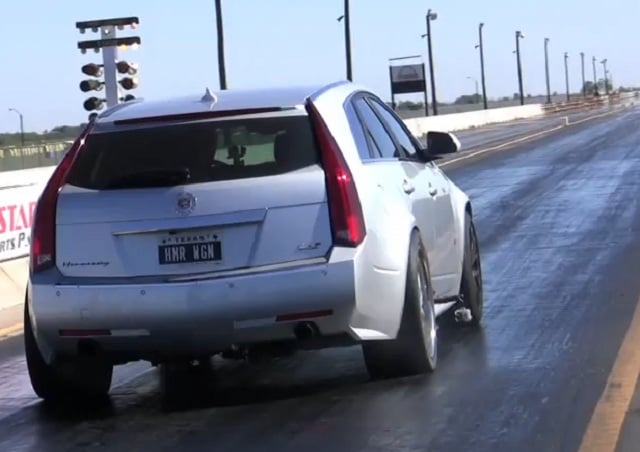 Video: Hennessey “Hammer Wagon” Hits 10’s at the Dragstrip