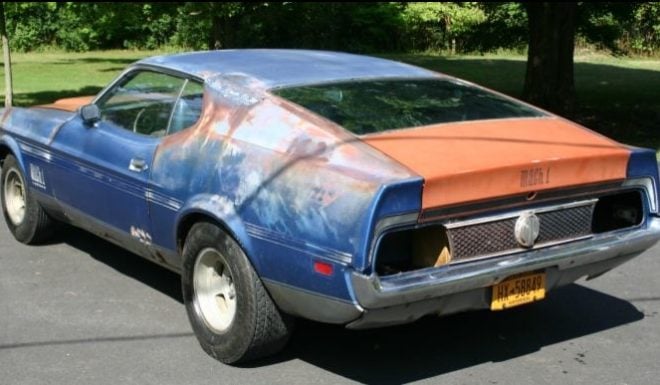 Would You Buy This Worn 71 Mustang Mach 1 429 Scj Street