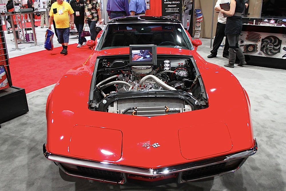 SEMA 2012: Flex-A-Lite Cools Off this Red Hot C3 Corvette