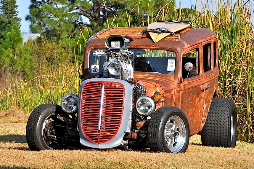 Ratenstein, Bill Nelson's Double Blown '35 Chevy