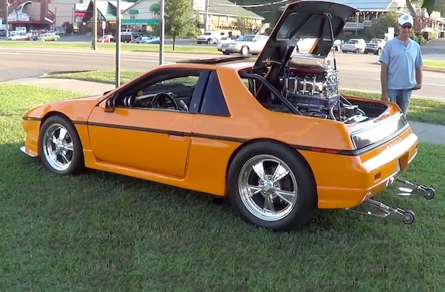 Video: An Olds-Stuffed Pontiac Fiero Makes Rounds At The Rod Run