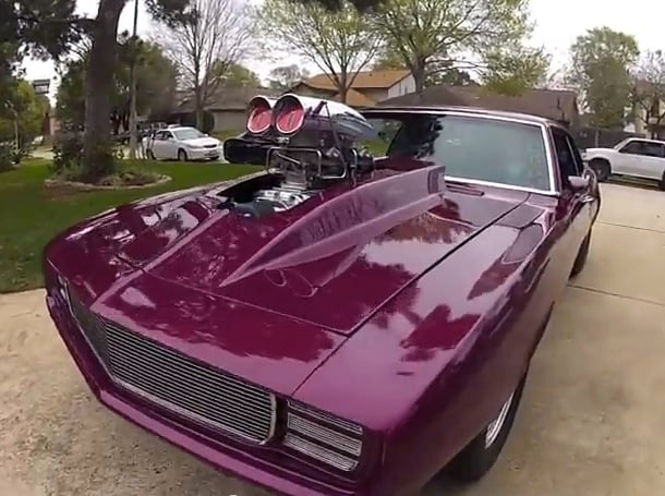 Video: Blown '69 Pro Street Camaro Terrorizes Texas