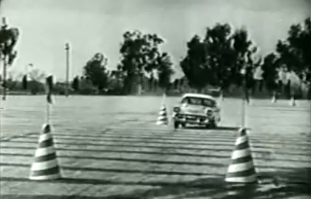 Video: World's First AutoCross In a 1957 Chevy Commercial?
