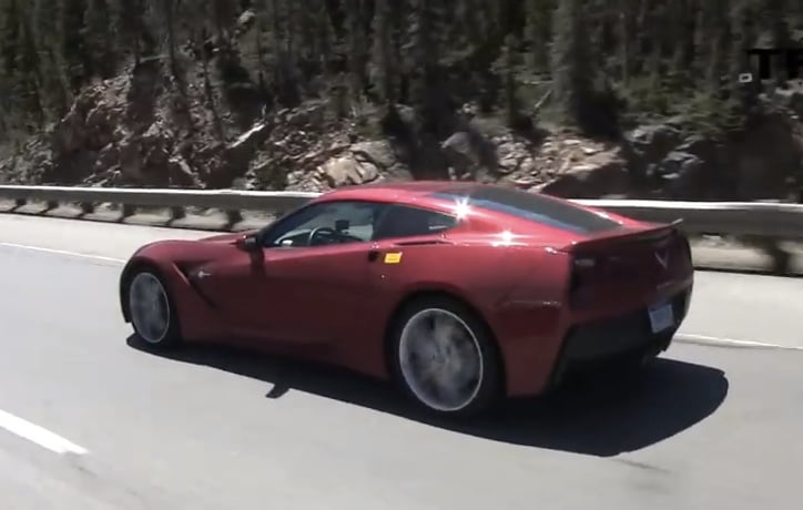 Video: C7 Corvette Caught in High Altitude Testing