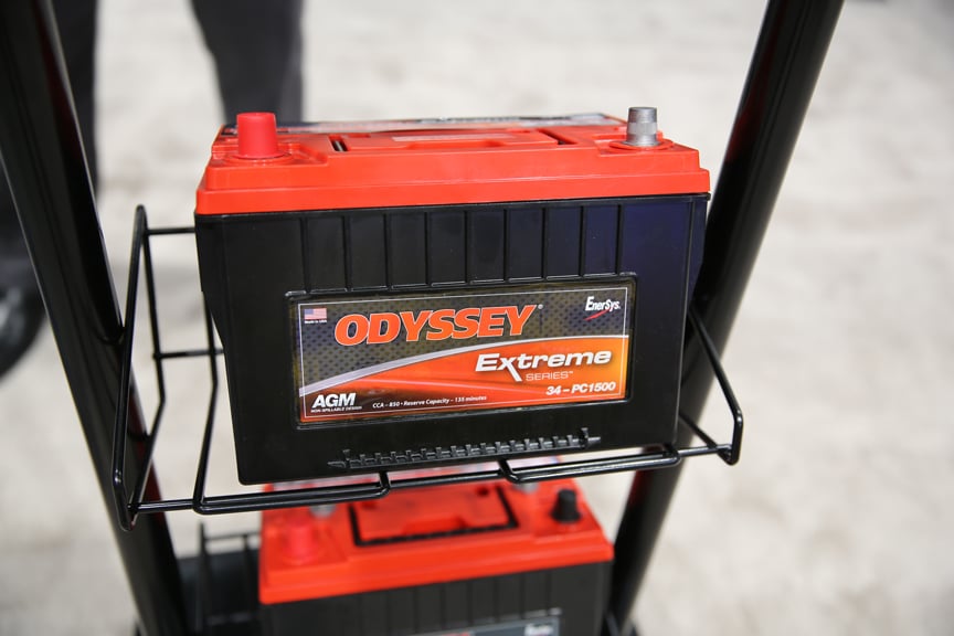 SEMA 2013: Staying Charged With ODYSSEY Batteries