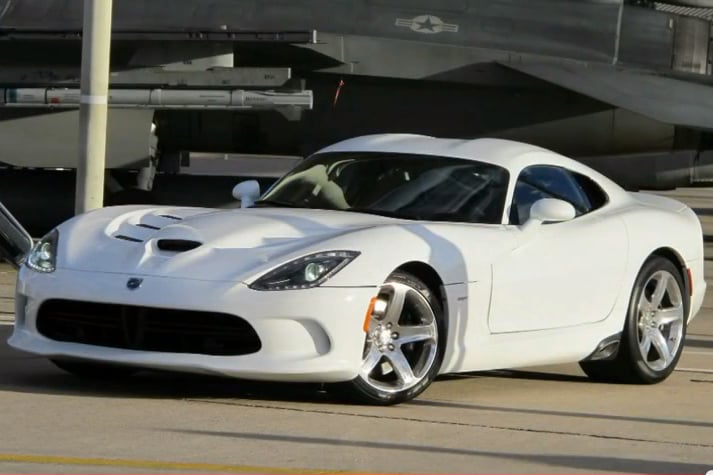 Video: 2014 Viper Squares off with F16 Viper Jet in Epic Drag Race