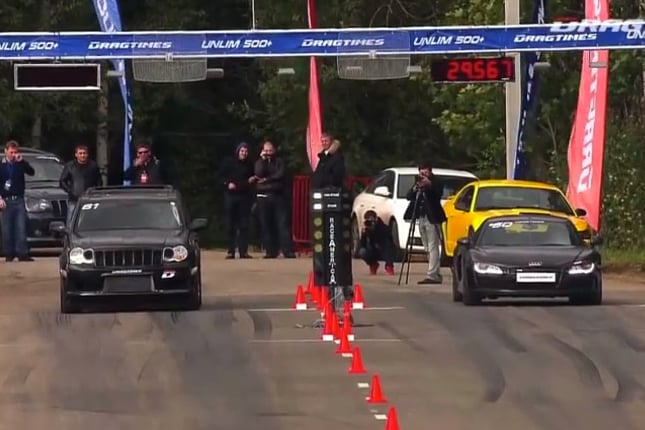 Video: Twin Turbo Jeep Dusts the Competition