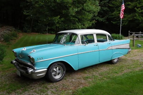 Video: Son Surprises Dad with '57 Chevy for His 57th Birthday