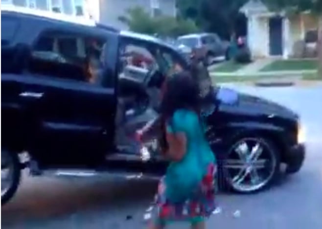 Video: Escalade Gets Repossessed, Driver Trashes It