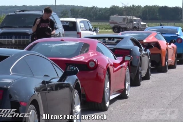 Video: Stingray Goes Head to Head with a Slew of Imports and Exotics