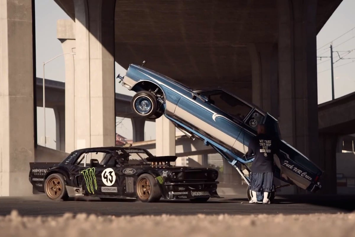 Video: World Premiere of Gymkhana 7 And Block's 845 hp Hoonicorn