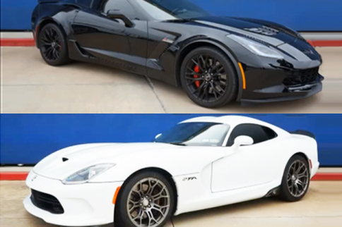Video: 2015 Corvette Z06 Takes On 2014 Viper TA- Does It Seem Legit?