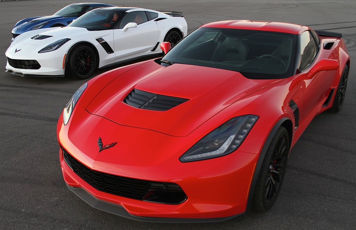 Chevrolet Corvette z06 track