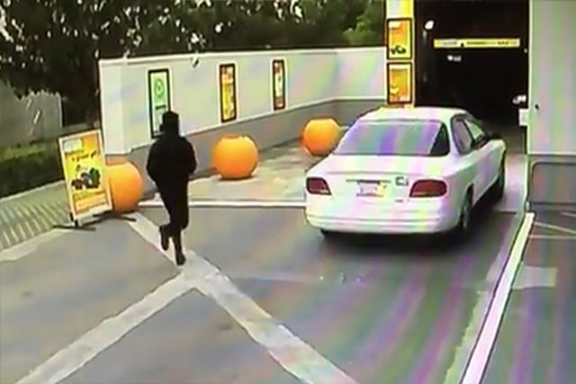 Video: Out Of Control Motorist Barrels Through Quick Car Wash