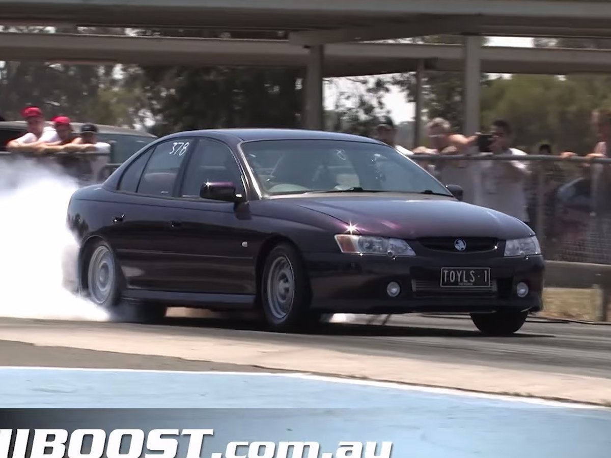 Video: A Clean, Sleeper Turbo LS1 Holden Commodore VY Gets Down