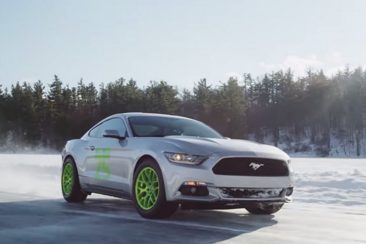 Ice Racing: Vaughn Gittin Jr Takes To The Cold Stuff  In A EcoBoost