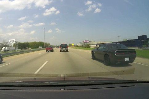 Video: Police Pull Over Wrong Car During Speeding Challenger Pursuit