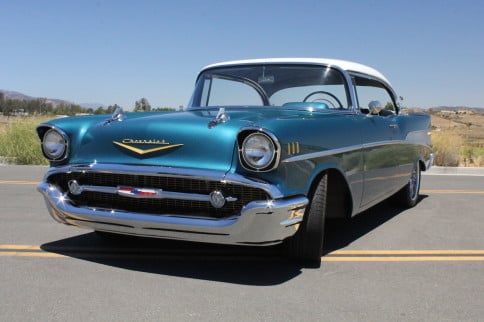 Car Feature: Greg Schubert’s 1957 "Blue Ice" Bel Air Overhauled