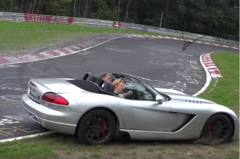 Video: Second-Gen Viper Takes A Hard Hit At The Nurburgring
