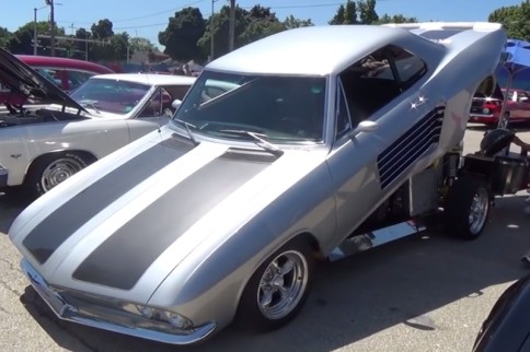 Video: A Street Legal 1966 Chevy Corvair Funny Car