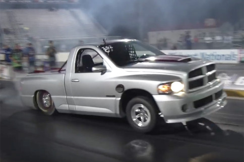 Video: The World's Baddest Dodge SRT-10 Pickup, Twin Turbos And All!