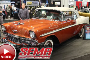 SEMA 2015: Reggie Jackson Visits Classic Industries With His Bel Air