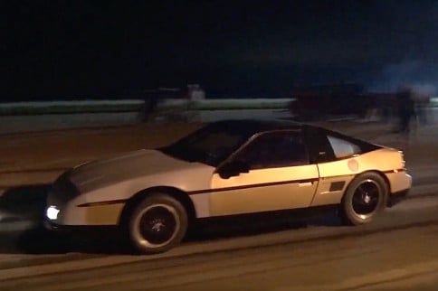 Video: This Turbo LS4 Swapped Pontiac Fiero Turns Heads, Goes 10s