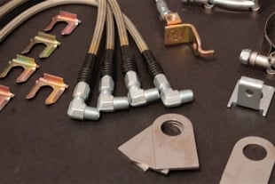 Going Show Quality With Classic Performance Brake System Plumbing