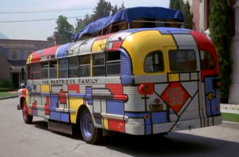 Top 50 TV Cars Of All Time: No. 12, Partridge Family's Chevrolet Bus