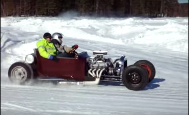 12 Days of Christmas, Day 12: Hot Rod Rally On A Snow Course