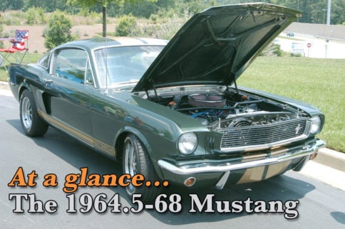At A Glance: How To Spot Differences In 1964.5-1968 Mustang