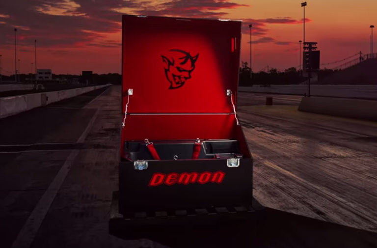 Video: Dodge Drops Latest Challenger SRT Demon Series With "Crate"