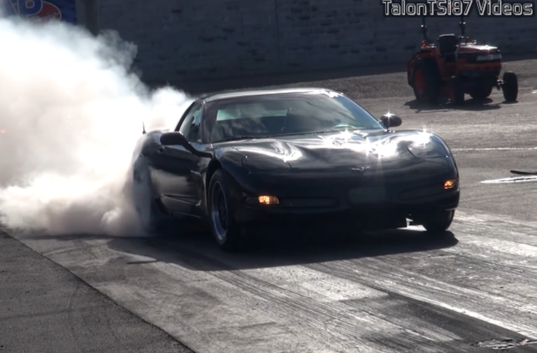 Blown C5 Z06 Runs 9s With A Manual Transmission!