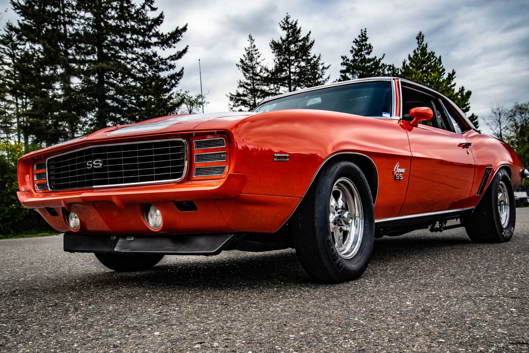 Barn Find Vintage �69 Camaro SS Drag Car Street Muscle