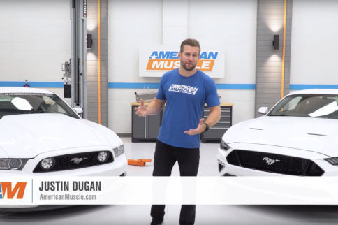 AmericanMuscle Hot Lap: Justin Reviews S550 and S197 Mustang