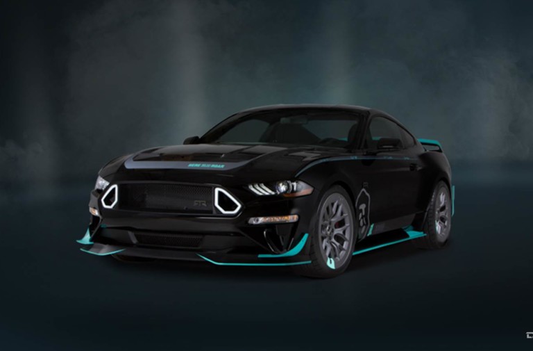 Logano Teams Up With Gittin Jr. For Mustang Build-Off Series