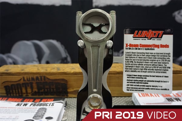 PRI 2019: Lunati's New X-Beam Connecting Rods and Gen-III Hemi Cams