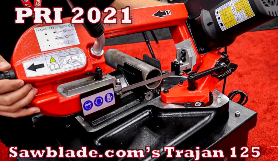 PRI 2021: Sawblade.com's Trajan 125 Portable Band Saw