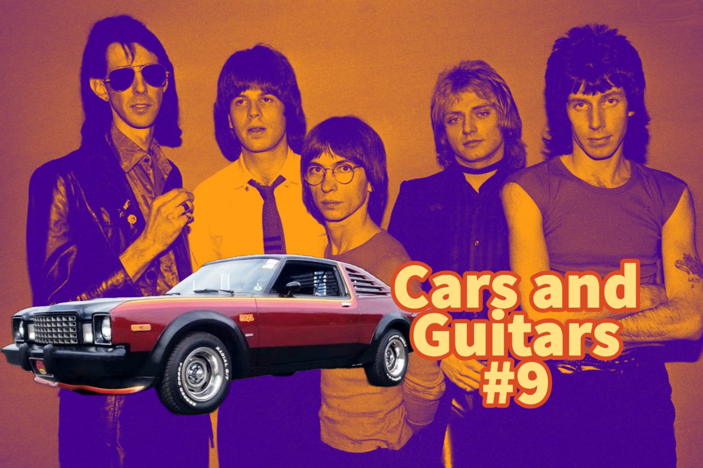 Cars And Guitars 1978 Super Coupe and The Cars pic