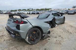 Severed C8: This 2023 Z51 Corvette Quickly Became A Parts Bin