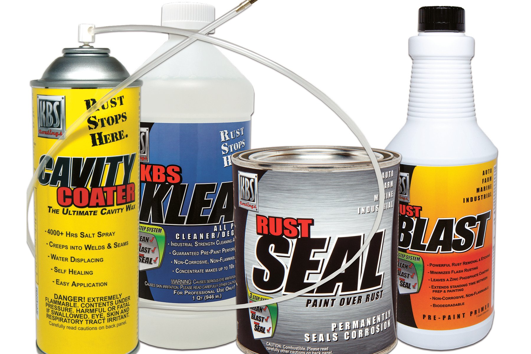 Rust Protection And Paint In One Kit From KBS Coatings