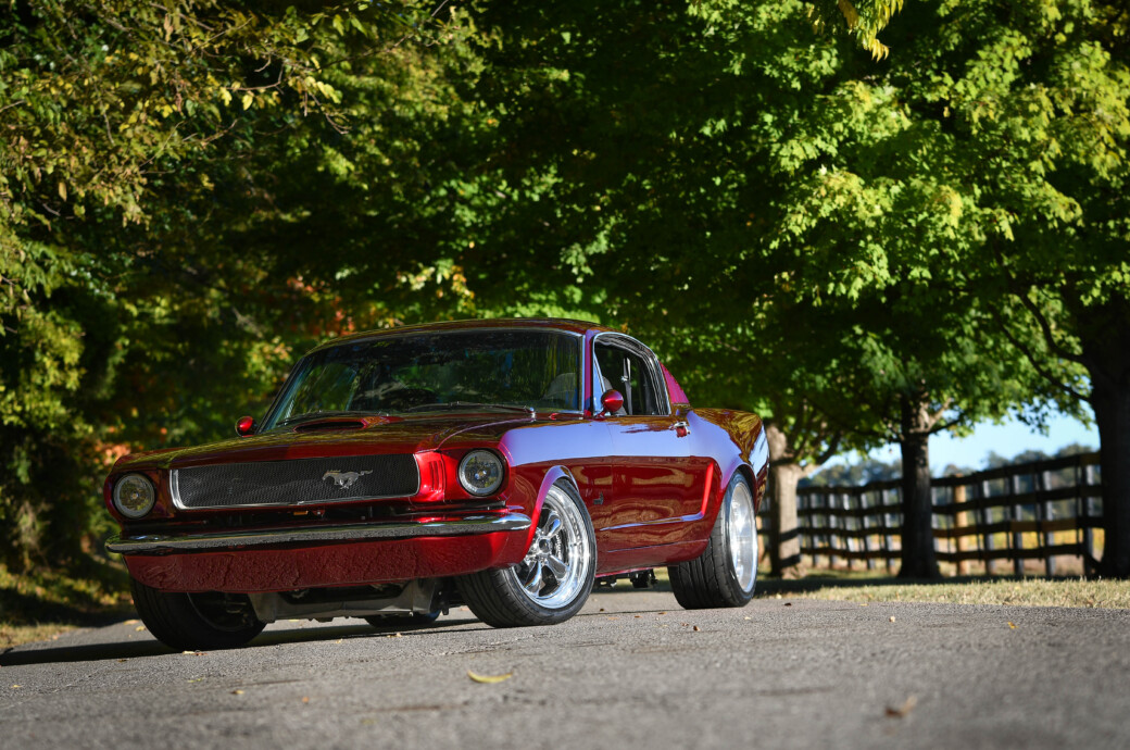 1965 Mustang Dazzles With Beautiful Paint And A Modern Engine