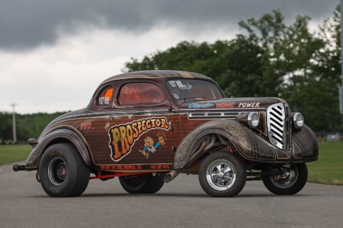 The Prospector: Bob Larson's Totally Rad 1938 Dodge Coupe