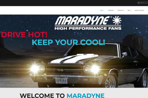 Maradyne Adds Some Horsepower To Its New Website