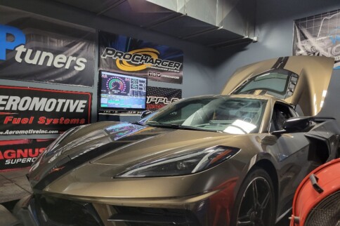 West Bend Dyno Boosts A C8 With Some Help From ProCharger